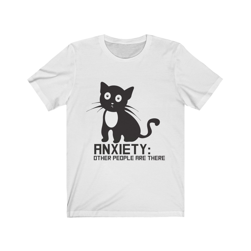 Cat Anxiety — Unisex T-Shirt