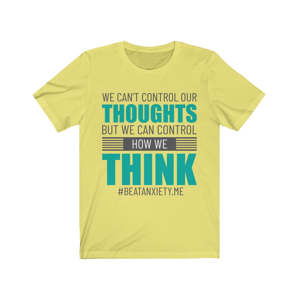We Don't Control Our Thoughts — Unisex T-Shirt - Image 3