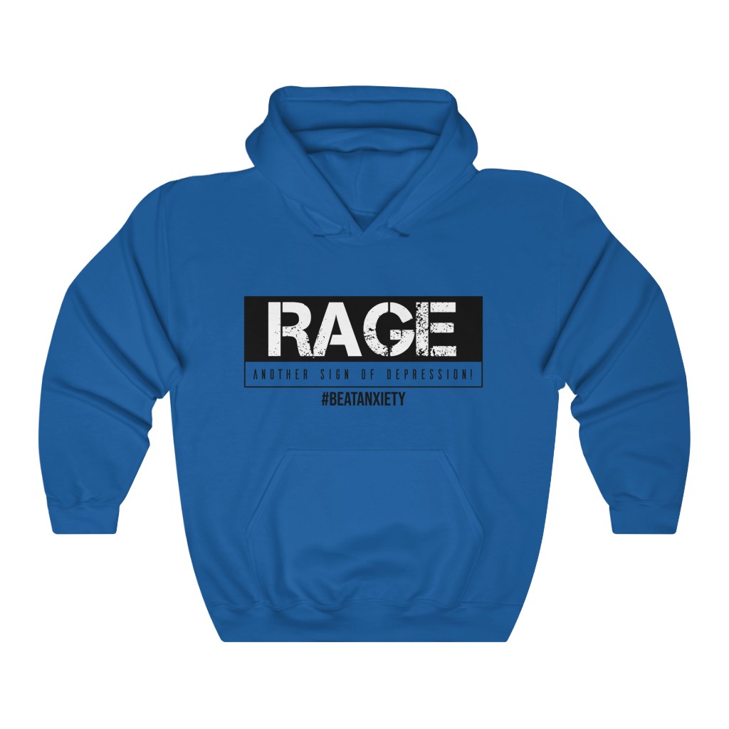 Rage Another Sign Of Depression — Hoodie - Image 3