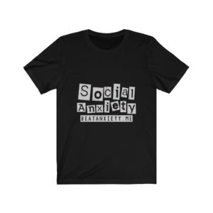 Social Anxiety — Unisex T-Shirt
