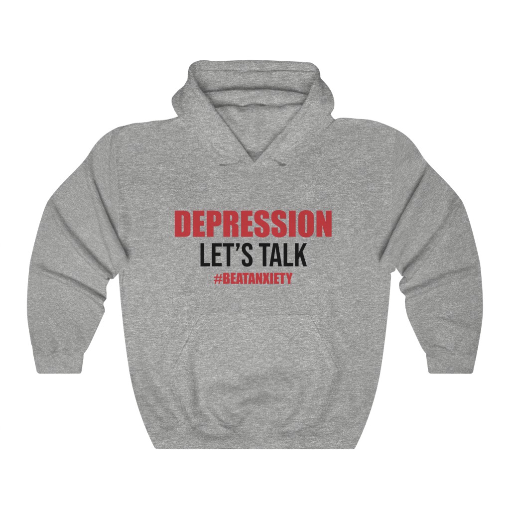 Depression Let's Talk — Hoodie - Image 2