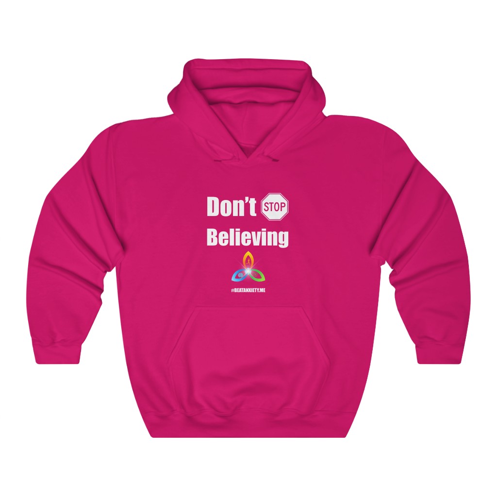 Don't Stop Believing Unisex Heavy Blend™ Hooded Sweatshirt - Image 6