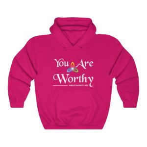 You Are Worthy Unisex Heavy Blend™ Hooded Sweatshirt