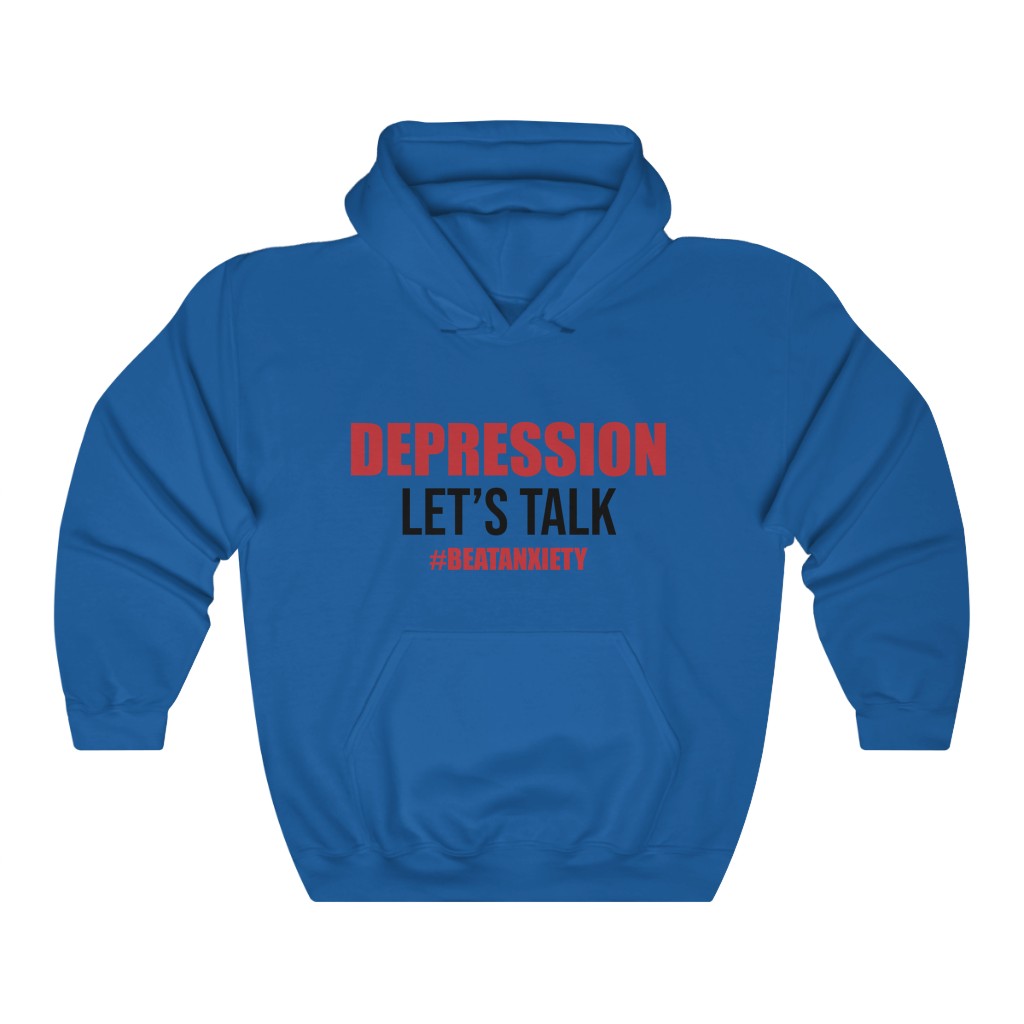 Depression Let's Talk — Hoodie - Image 4
