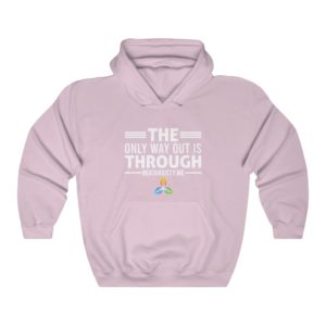 The Only Way Out Is Through Unisex Heavy Blend™ Hooded Sweatshirt
