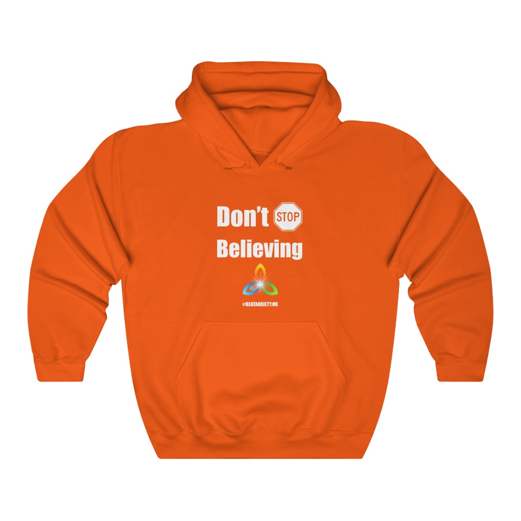 Don't Stop Believing Unisex Heavy Blend™ Hooded Sweatshirt